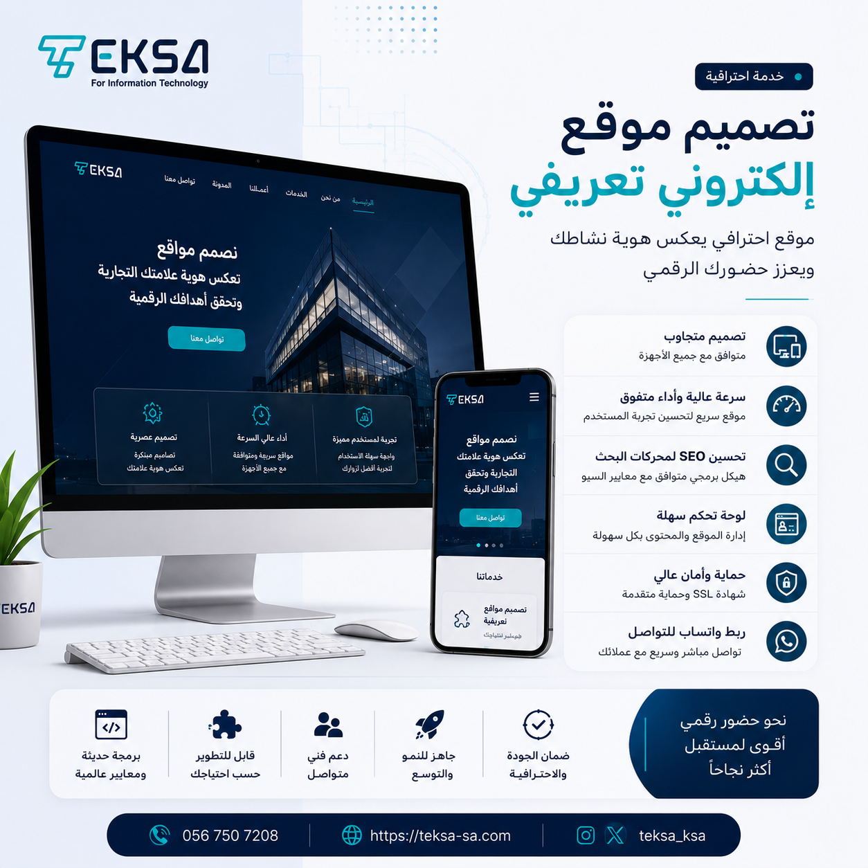 تصميم موقع إلكتروني للشركات في السعودية | لماذا تحتاج شركتك إلى موقع احترافي؟
