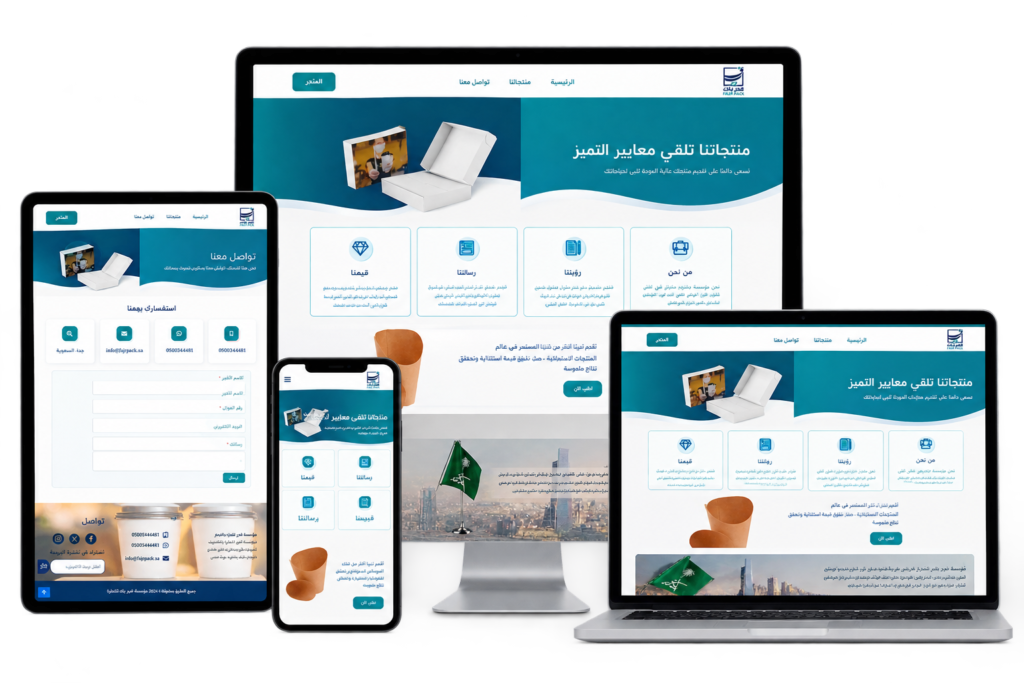 شركة تصميم مواقع إلكترونية في السعودية
