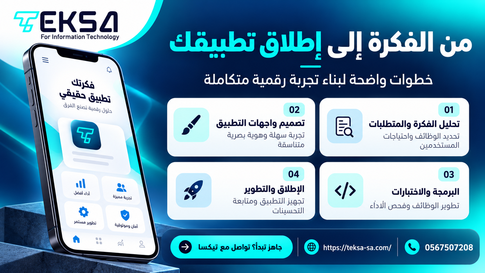 تصميم وبرمجة تطبيقات الجوال في السعودية